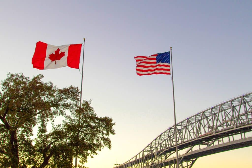 Exportation aux États-Unis