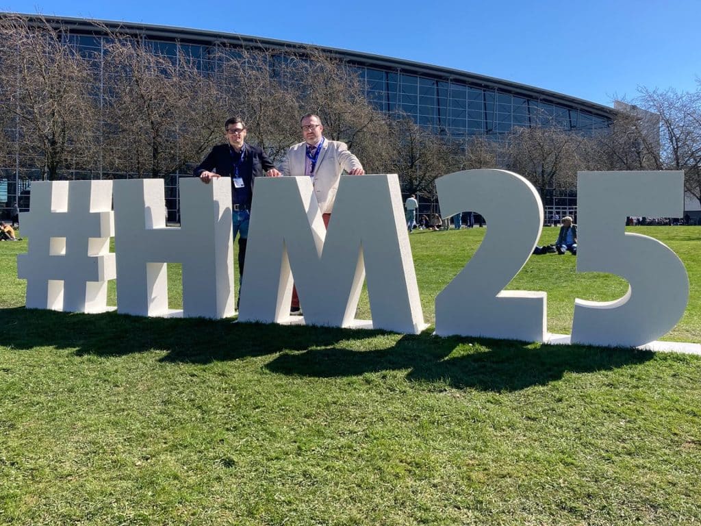 Franck Boulbès et Frédéric Dadure à Hannover Messe 2025